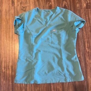 Figs Catcus Scrub Top